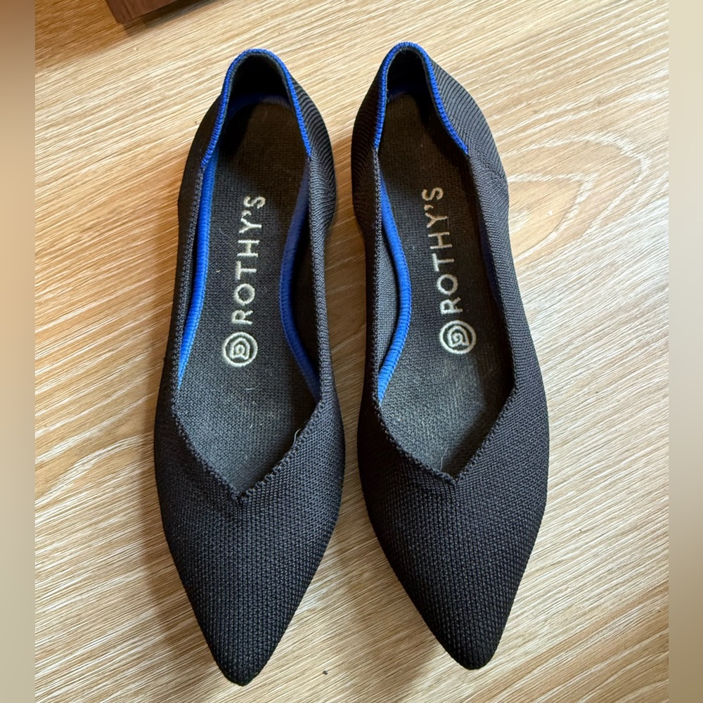 Rothy’s the point flat size 7